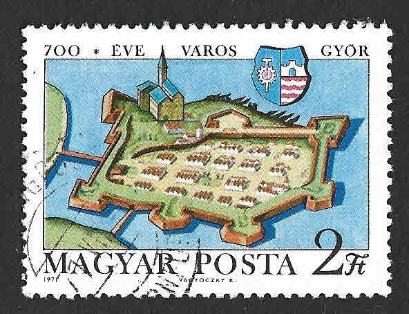 2065 - VII Centenario de la Ciudad Fortificada de Gyor