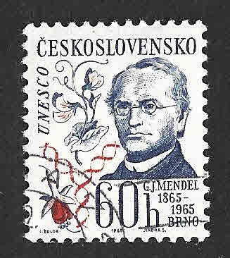 1329 - Johann Gregor Mendel UNESCO