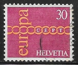 Europa (C.E.P.T.) 1971 - Cadena