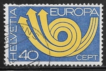 Europa (C.E.P.T.) 1973 - Cornetas de correos