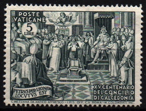 XV cent. Concilio de Calcedonia