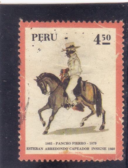 Pancho Fierro- capeador insigne