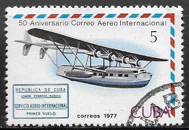 50th Anniversary of Cuban Air Mail Service