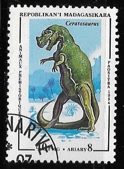 Animales prehistoricos - Ceratosaurus