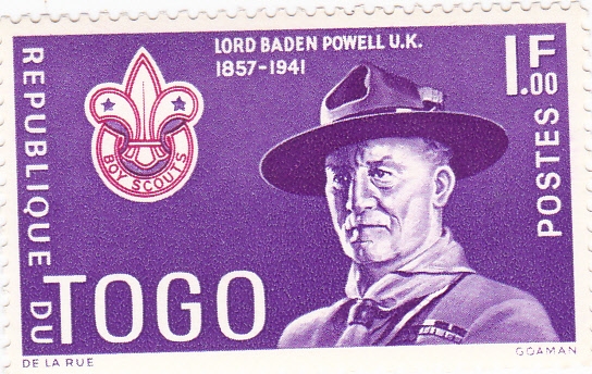 Lord Baden Powell 1857-1941 fundador Boy Scouts