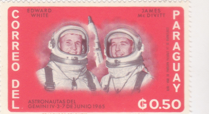 astronautas del Geminis IV