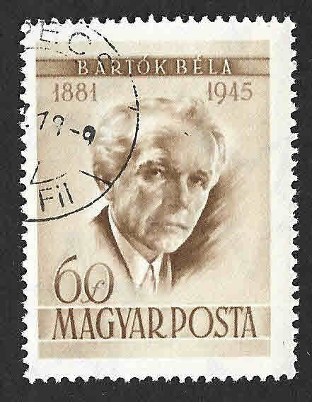 1140 - X Aniversario de la Muerte de Bela Bartok