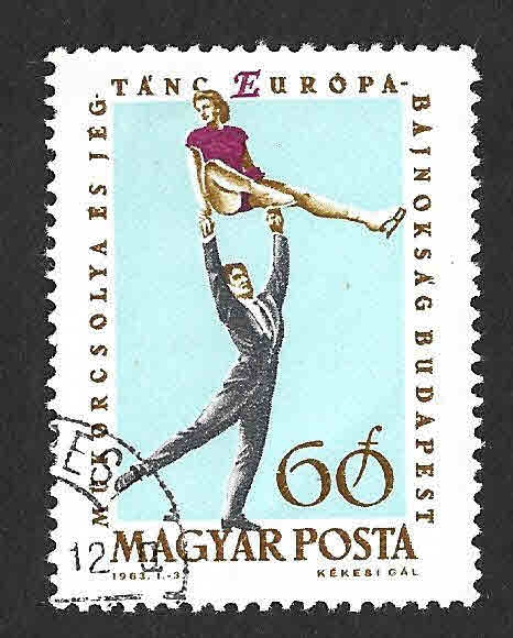 1486 - Campeonato de Europa de Patinaje Artístico. Budapest