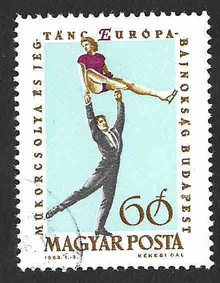 1486 - Campeonato de Europa de Patinaje Artístico. Budapest