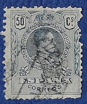 Edifil 277 Alfonso XIII tipo medallón 50 cts (2)