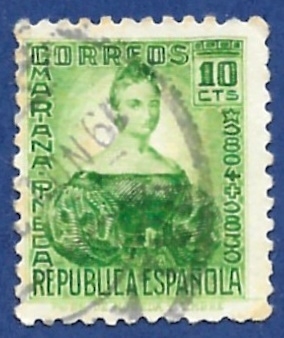 Edifil 682 República Mariana Pineda 10 cts