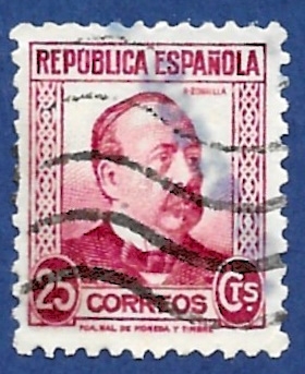 Edifil 685 República Zorrilla 25 cts