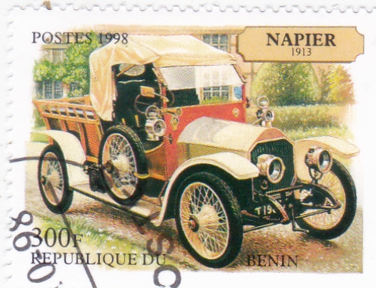 coche de época- Napier 1913