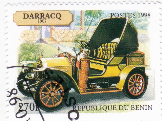 coche de época- Darraq 1907