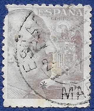 Edifil 919 Franco 5 cts