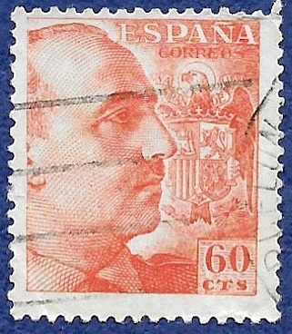 Edifil 928 Franco 60 cts