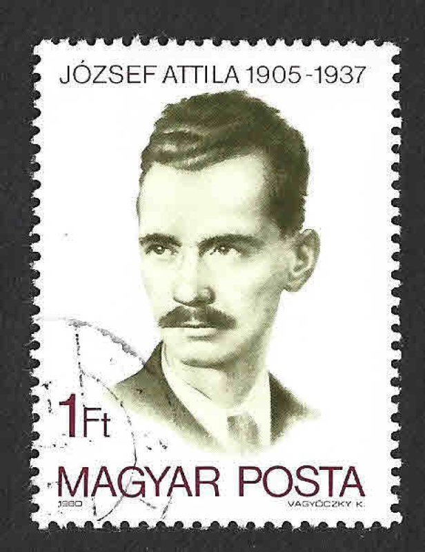 2646 - LXXV Aniversario del Nacimiento de Attila Jozsef