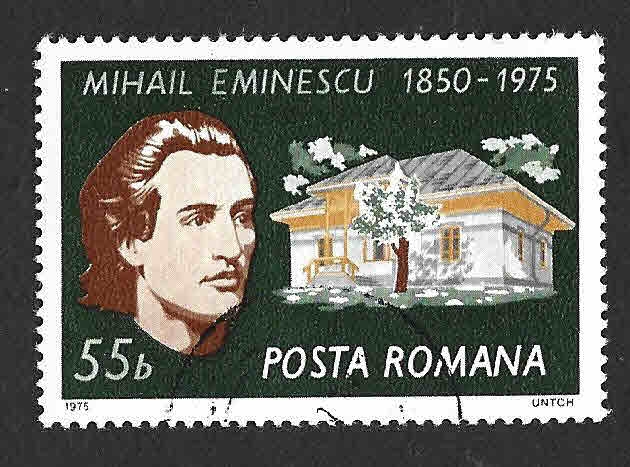 2548 - CXXV Aniversario del Nacimiento de Mihai Eminescu