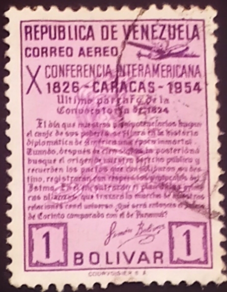 Edicto de1824. S. Bolivar