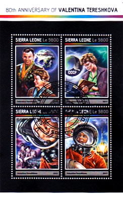 AERONÁUTICA- 80 aniversario Valentina Tereshkova