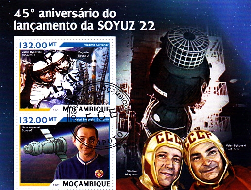 45 aniversario lanzamiento SOYUZ 22