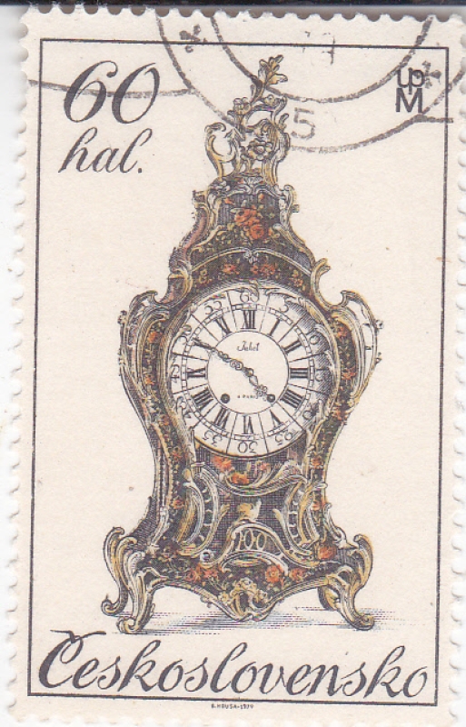 Reloj rococó