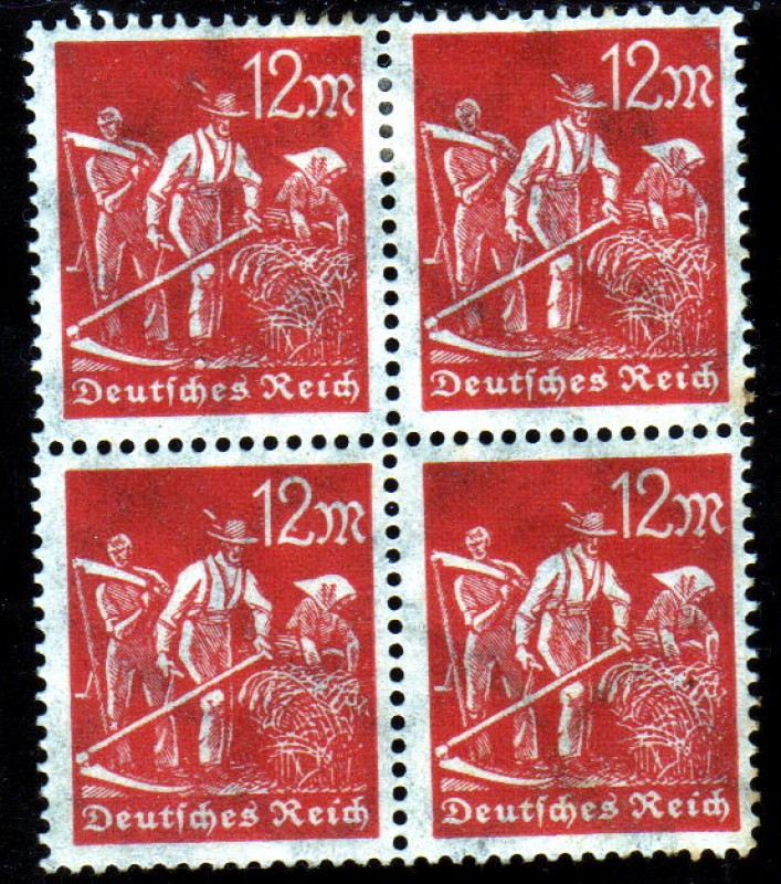 1922 Deutches Reich: Agricultura