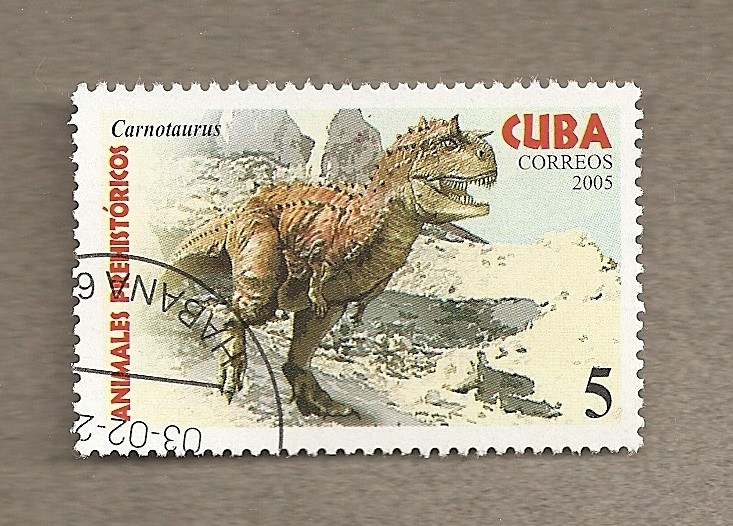 Animales prehistóricos:Carnosaurus