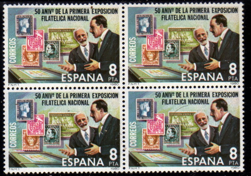 1980 50 Aniv. 1ª Exposicion Filatelica Nacional