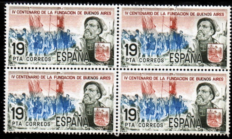 1980 IV Centenario fundacion Buenos Aires