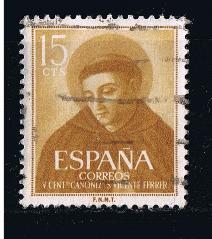 Edifil  nº  1183 V cent. de la canonización de  San Vicente Ferrer