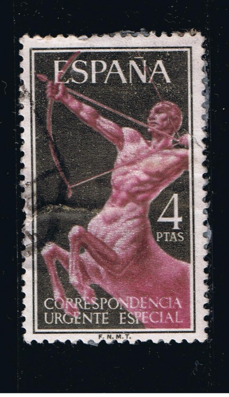 Edifil  nº  1186  Alegorías   Centauro