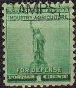 USA 1940 Scott 899 Sello º Defensa Nacional Estatua Libertad Estados Unidos Etats Unis