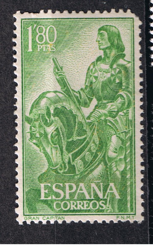 Edifil  nº  1209  Gozalez Fernandez de Córdoba  El Gran Capitán