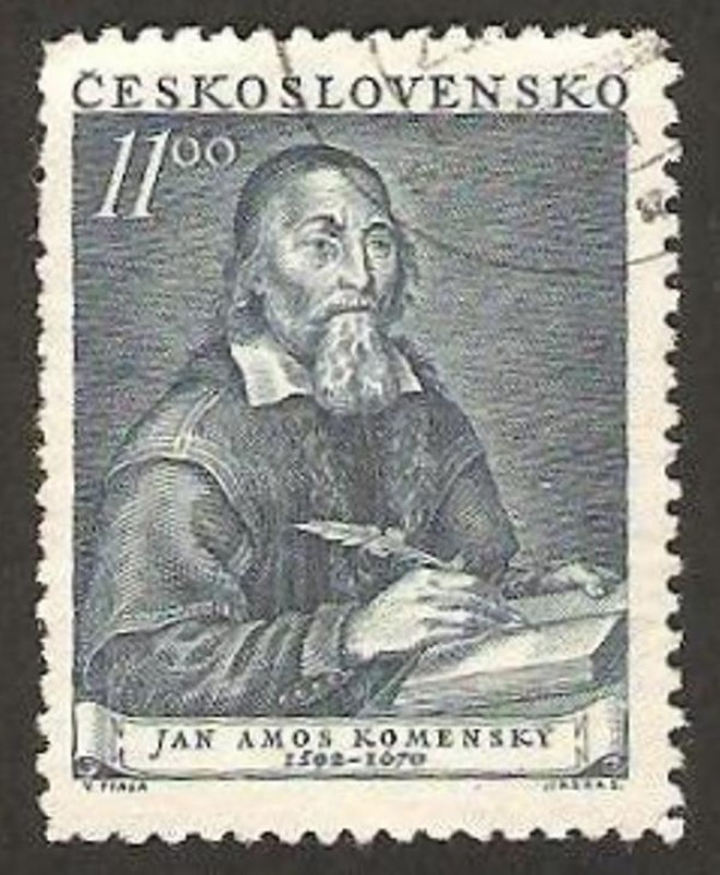 630 - 360 Anivº del nacimiento de filósofo y escritor Jan Amos Komensky