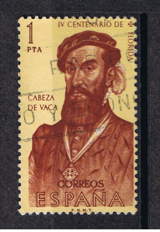 Edifil  1301  Forjadores de América  Cabeza de Vaca