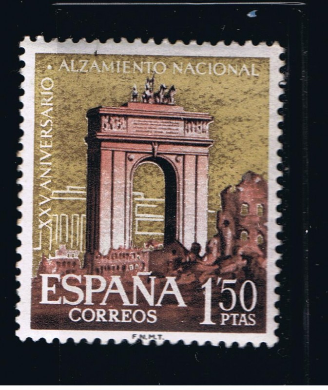 Edifil  1356  XXV   Aniversario del Alzamiento Nacional  