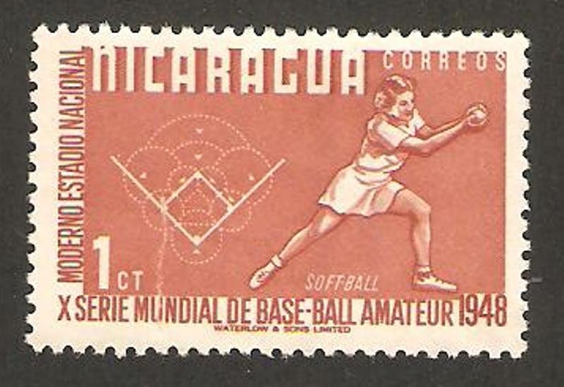 X serie mundial de base ball amateur, soff ball