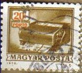 HUNGRIA Magyar Posta 1973 T242 Sello Historia Postal Maquina de ordenes de pago usado ScottJ266