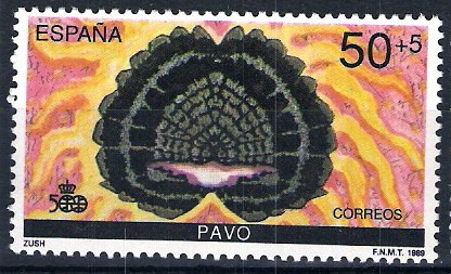 V centenario del Descubimiento de América. Encuentro de dos Mundos.Pavo.