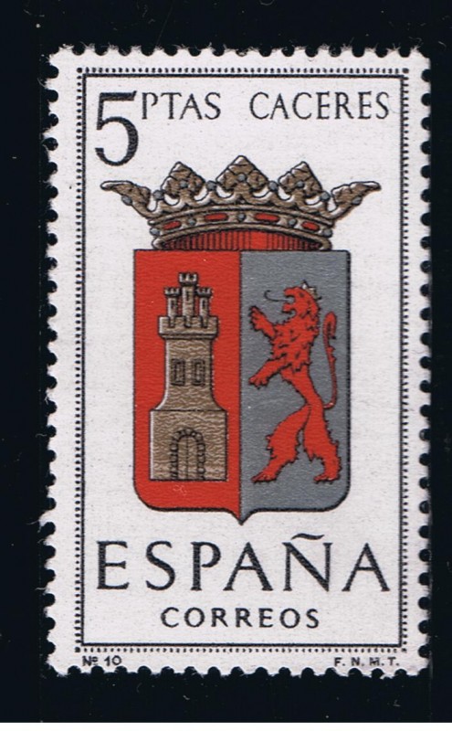 Edifil  1415 Escudos de las Capitales  de provincias Españolas  