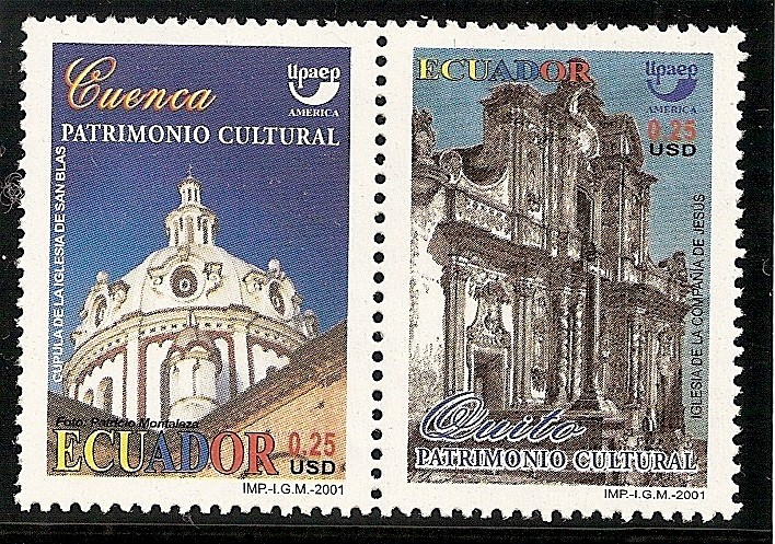 Centro histórico de Cuenca y de Quito