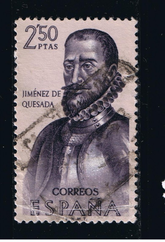 Edifil  1459  Forjadores de América   Gonzalo Jiménez de Quesada