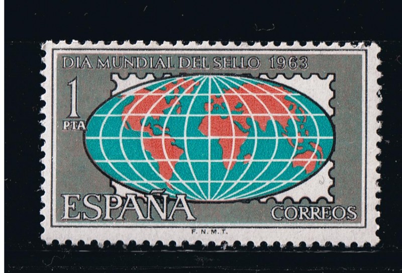 Edifil  1510   Día Mundial del Sello 1963