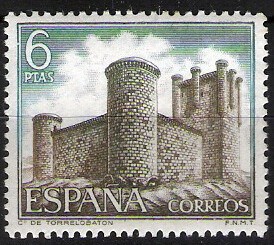 1931 Castillos de España. Torrelobatón, Valladolid.