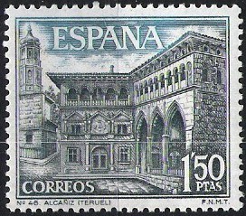 Serie Turística. Ayunta.º de  Alcañiz, Teruel.