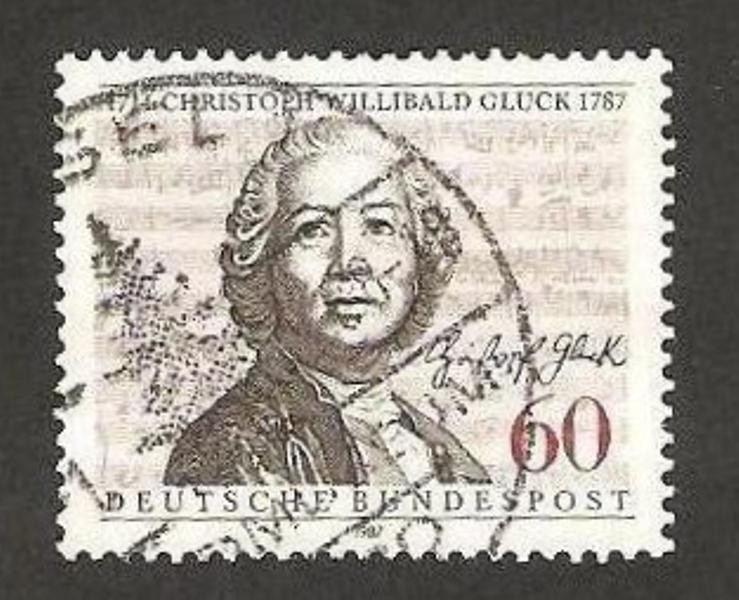 1175 - II Centº del fallecimiento de Christoph Willibald Gluck, compositor musical