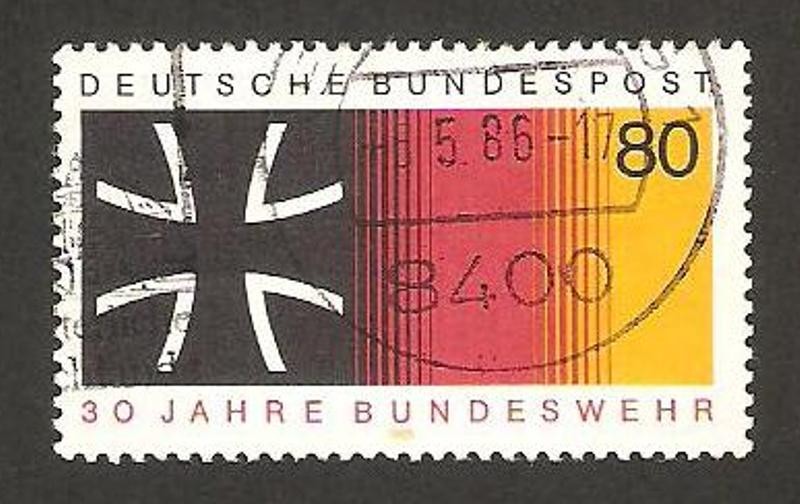 30 anivº de la bundeswehr (ejercito de  la R.F.A.)