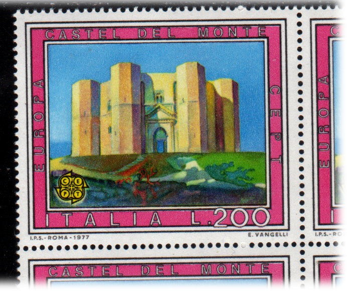 1977 Europa: Castel del Monte