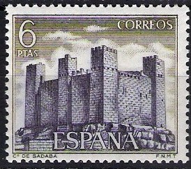 1980 Castillos de España. Sadaba, Zaragoza.